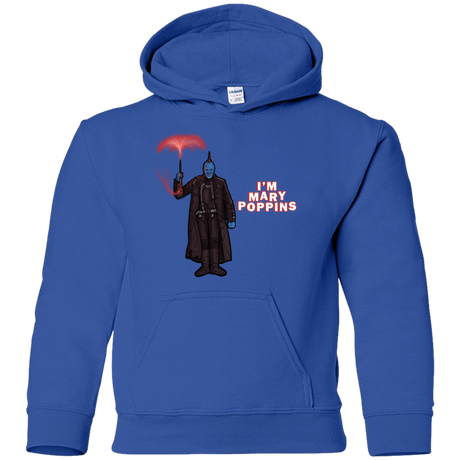 Sweatshirts Royal / YS Yondu Poppins Youth Hoodie