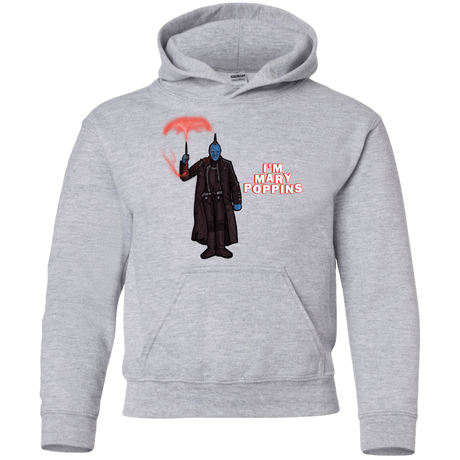 Sweatshirts Sport Grey / YS Yondu Poppins Youth Hoodie