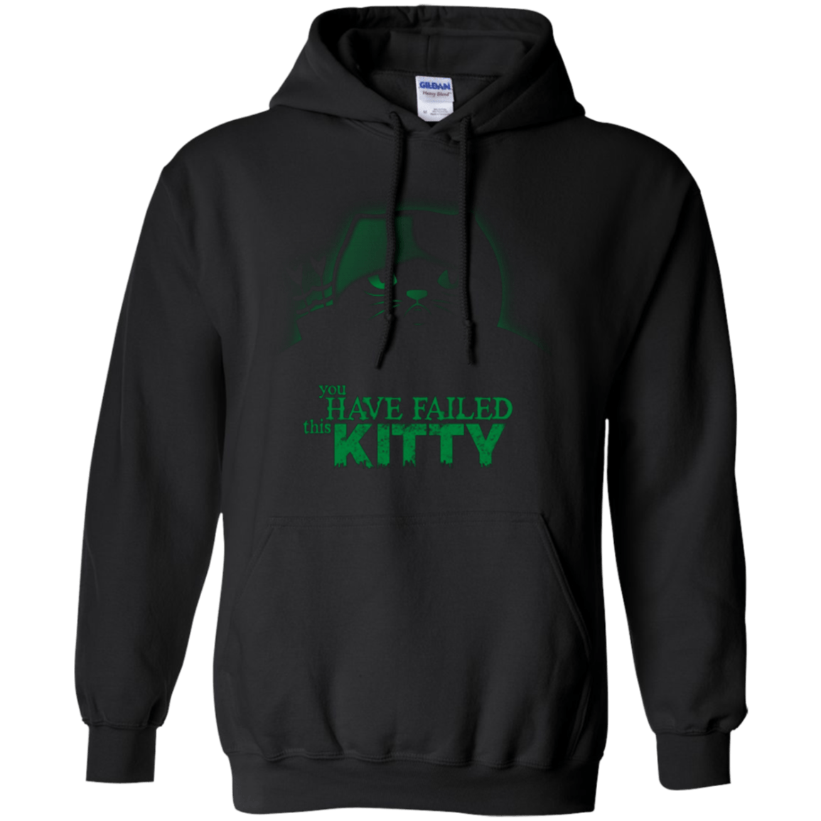 Sweatshirts Black / Small You Have Failed Kitty Pullover Hoodie