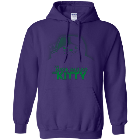 Sweatshirts Purple / Small You Have Failed Kitty Pullover Hoodie