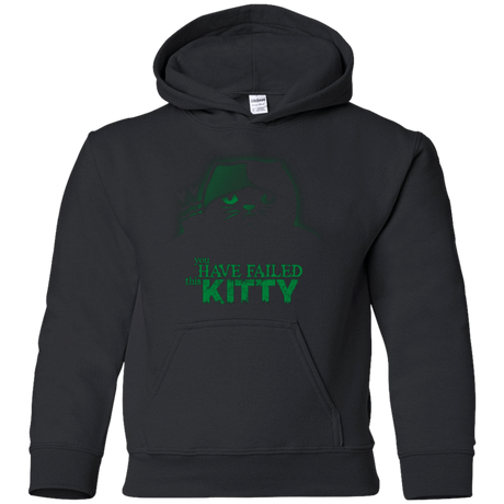 Sweatshirts Black / YS You Have Failed Kitty Youth Hoodie