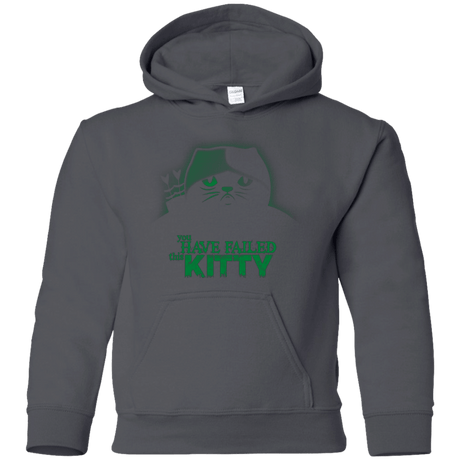 Sweatshirts Charcoal / YS You Have Failed Kitty Youth Hoodie