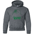 Sweatshirts Dark Heather / YS You Have Failed Kitty Youth Hoodie