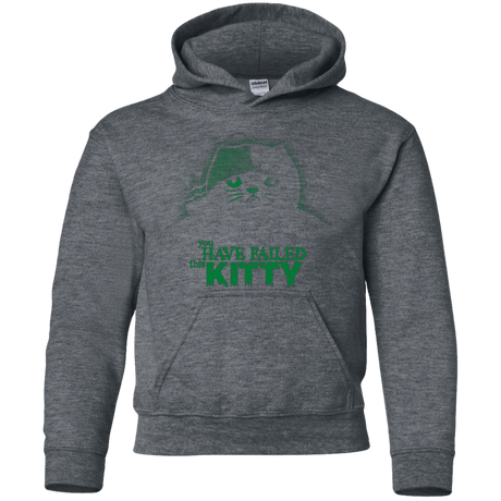 Sweatshirts Dark Heather / YS You Have Failed Kitty Youth Hoodie