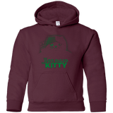 Sweatshirts Maroon / YS You Have Failed Kitty Youth Hoodie