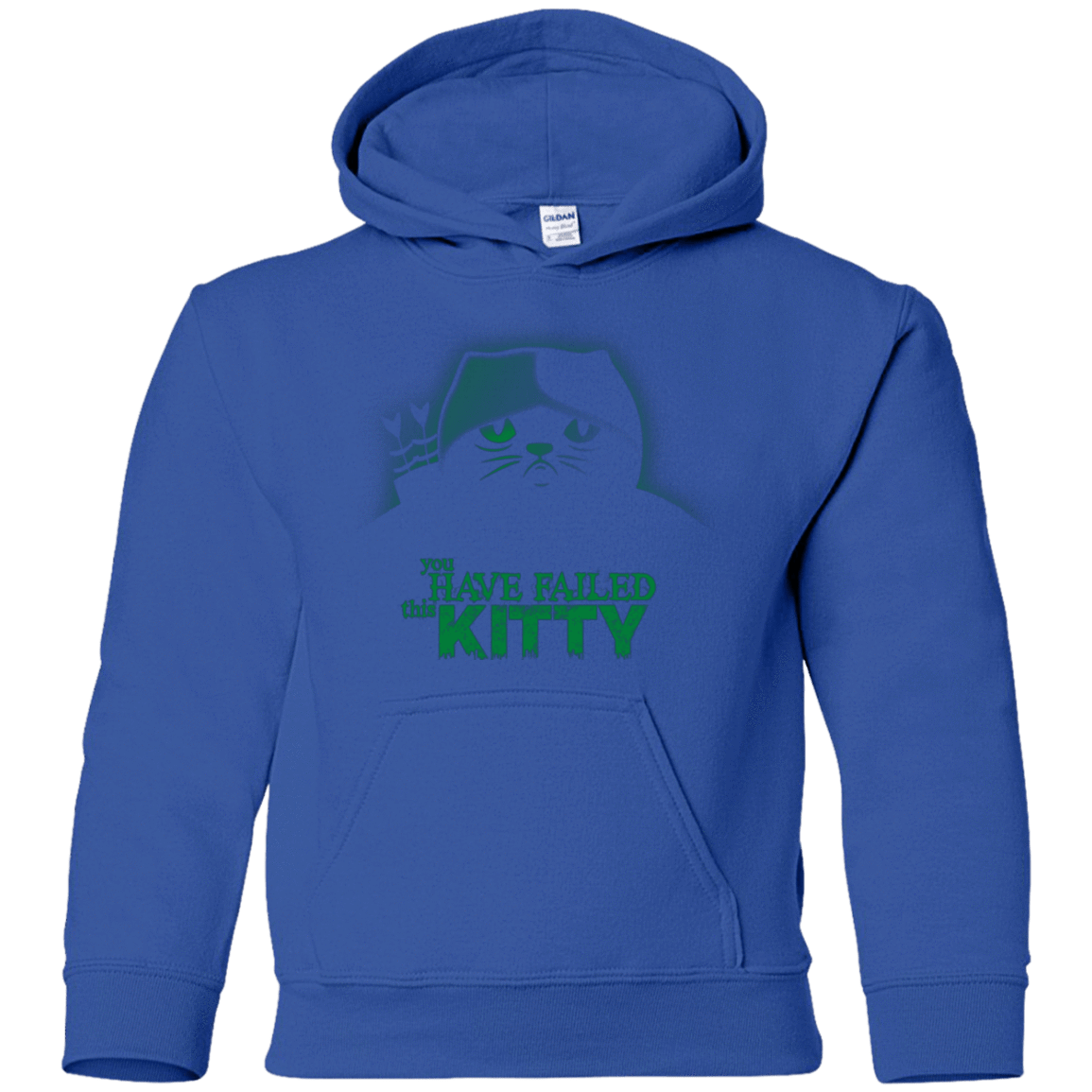 Sweatshirts Royal / YS You Have Failed Kitty Youth Hoodie