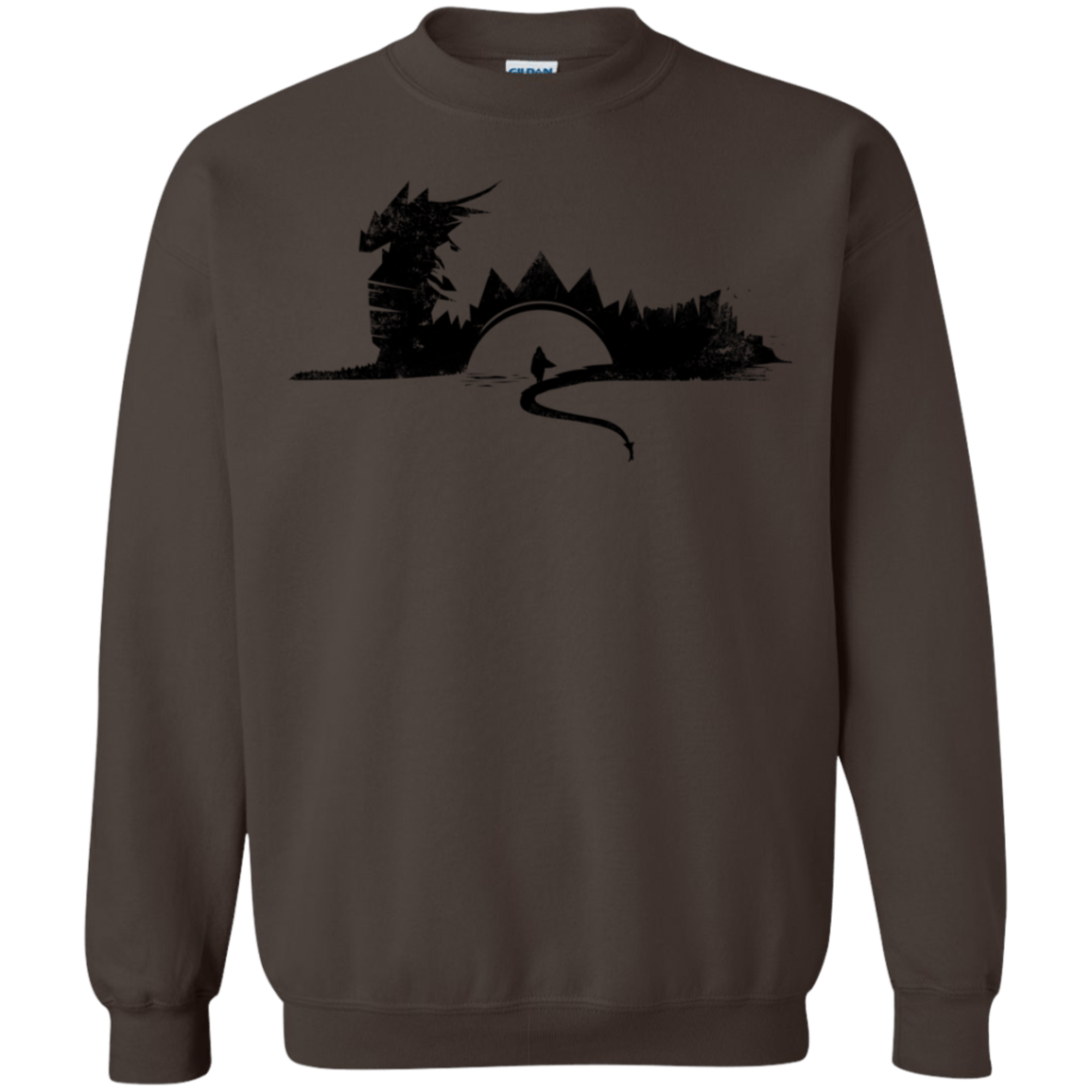 Sweatshirts Dark Chocolate / S You Know Nuthin Crewneck Sweatshirt
