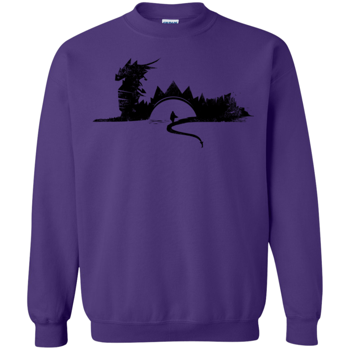 Sweatshirts Purple / S You Know Nuthin Crewneck Sweatshirt