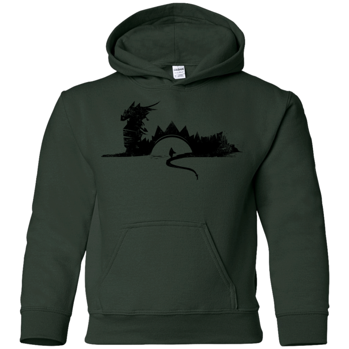 Sweatshirts Forest Green / YS You Know Nuthin Youth Hoodie