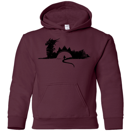 Sweatshirts Maroon / YS You Know Nuthin Youth Hoodie