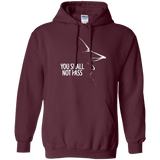 Sweatshirts Maroon / Small YOU SHALL NOT PASS (2) Pullover Hoodie