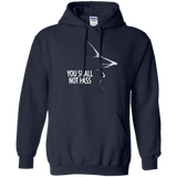 Sweatshirts Navy / Small YOU SHALL NOT PASS (2) Pullover Hoodie