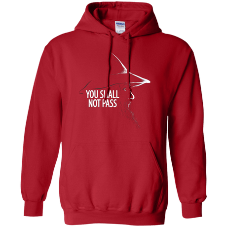 Sweatshirts Red / Small YOU SHALL NOT PASS (2) Pullover Hoodie