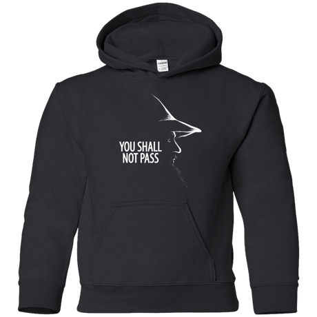 Sweatshirts Black / YS YOU SHALL NOT PASS (2) Youth Hoodie