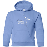 Sweatshirts Carolina Blue / YS YOU SHALL NOT PASS (2) Youth Hoodie