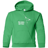 Sweatshirts Irish Green / YS YOU SHALL NOT PASS (2) Youth Hoodie