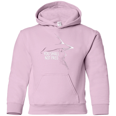 Sweatshirts Light Pink / YS YOU SHALL NOT PASS (2) Youth Hoodie