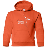 Sweatshirts Orange / YS YOU SHALL NOT PASS (2) Youth Hoodie