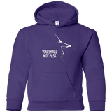 Sweatshirts Purple / YS YOU SHALL NOT PASS (2) Youth Hoodie