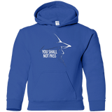 Sweatshirts Royal / YS YOU SHALL NOT PASS (2) Youth Hoodie