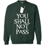 Sweatshirts Forest Green / Small You shall not pass Crewneck Sweatshirt