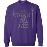 Sweatshirts Purple / S You Shall Not Pass Crewneck Sweatshirt