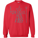 Sweatshirts Red / S You Shall Not Pass Crewneck Sweatshirt