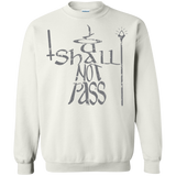 Sweatshirts White / S You Shall Not Pass Crewneck Sweatshirt