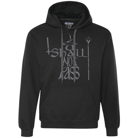 Sweatshirts Black / S You Shall Not Pass Premium Fleece Hoodie