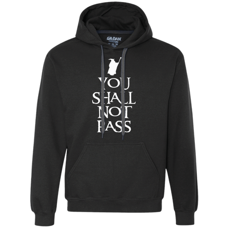 Sweatshirts Black / Small You shall not pass Premium Fleece Hoodie