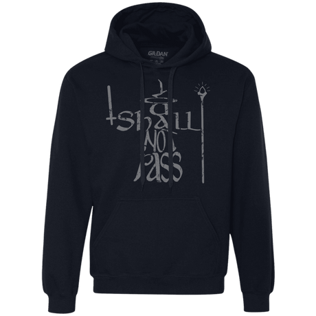 Sweatshirts Navy / S You Shall Not Pass Premium Fleece Hoodie