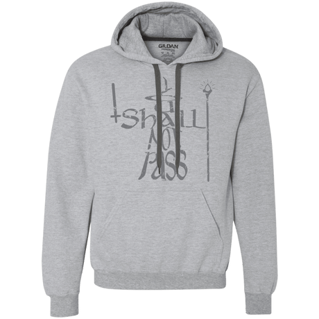 Sweatshirts Sport Grey / S You Shall Not Pass Premium Fleece Hoodie