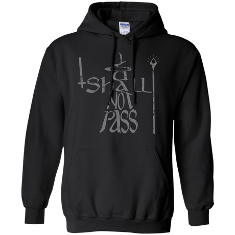 Sweatshirts Black / S You Shall Not Pass Pullover Hoodie