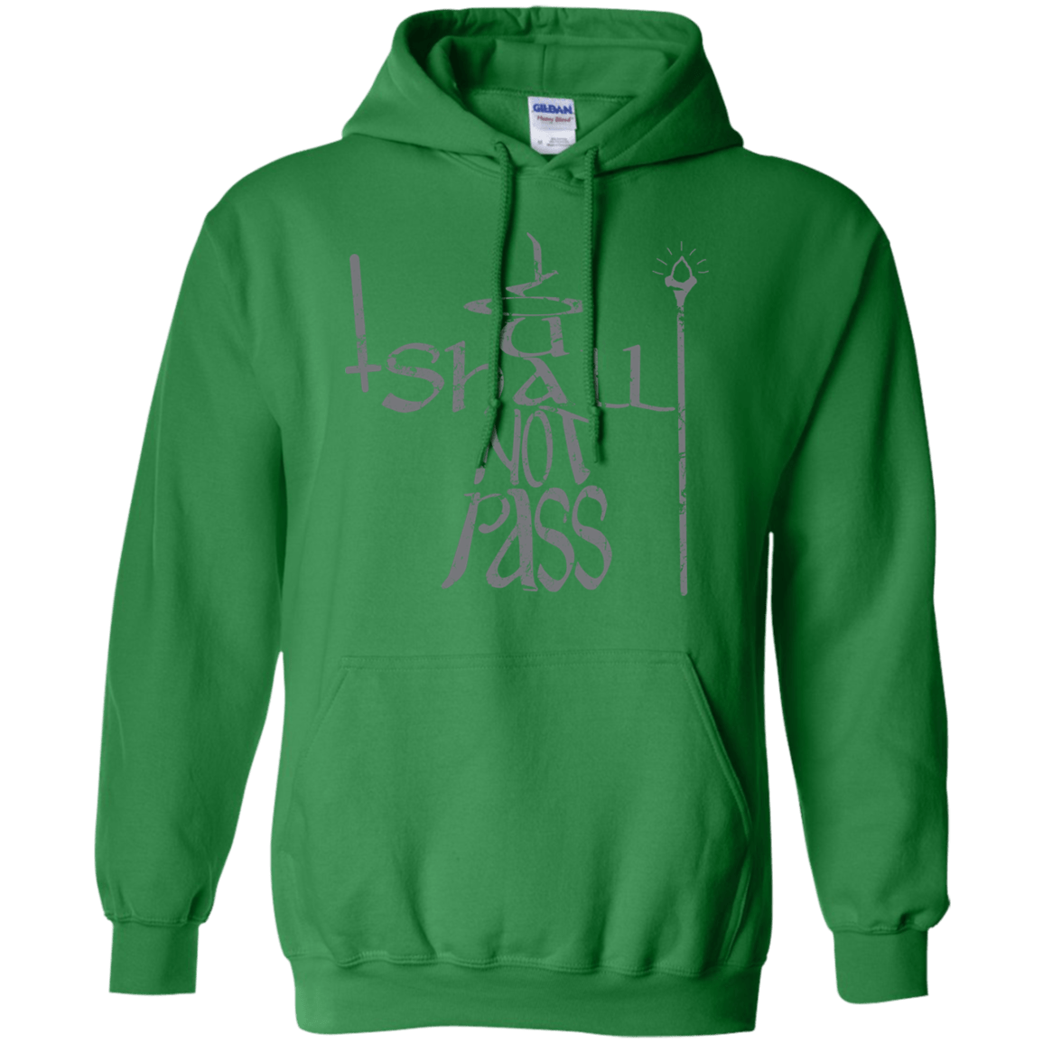 Sweatshirts Irish Green / S You Shall Not Pass Pullover Hoodie