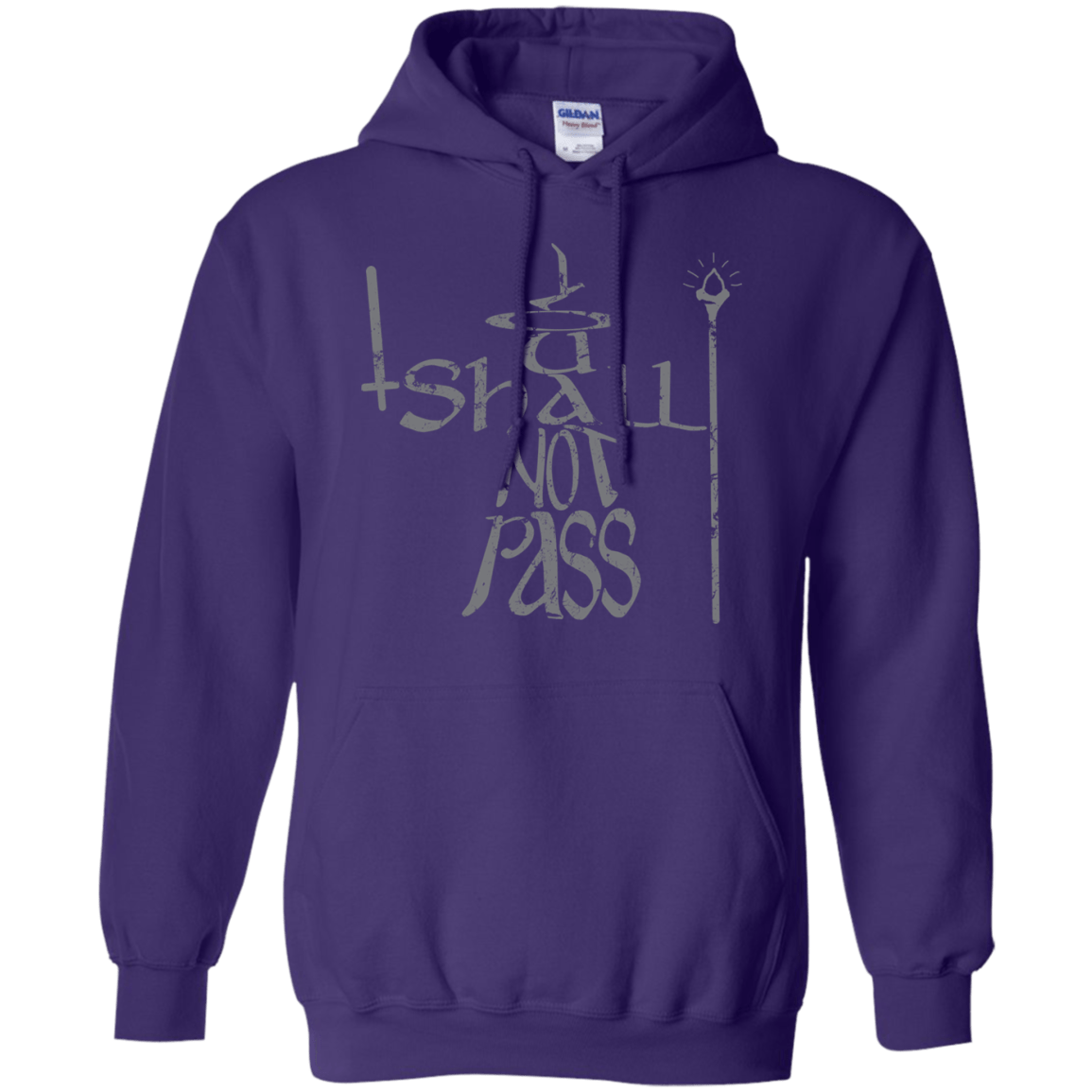 Sweatshirts Purple / S You Shall Not Pass Pullover Hoodie