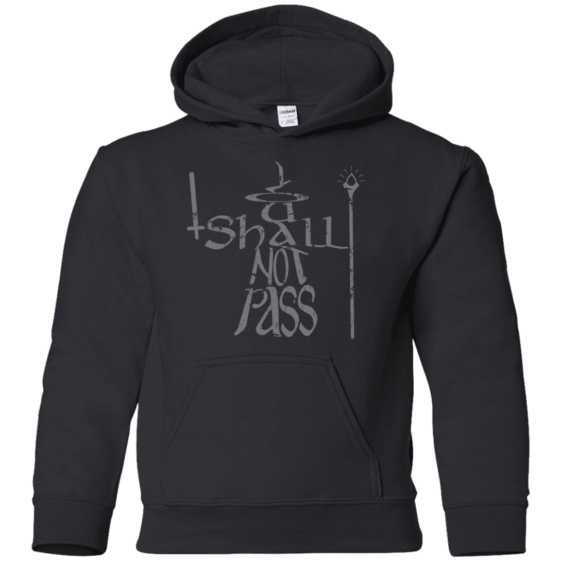 Sweatshirts Black / YS You Shall Not Pass Youth Hoodie