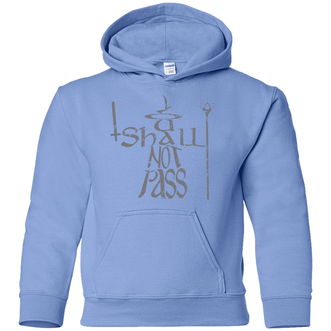 Sweatshirts Carolina Blue / YS You Shall Not Pass Youth Hoodie