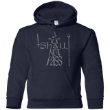 Sweatshirts Navy / YS You Shall Not Pass Youth Hoodie