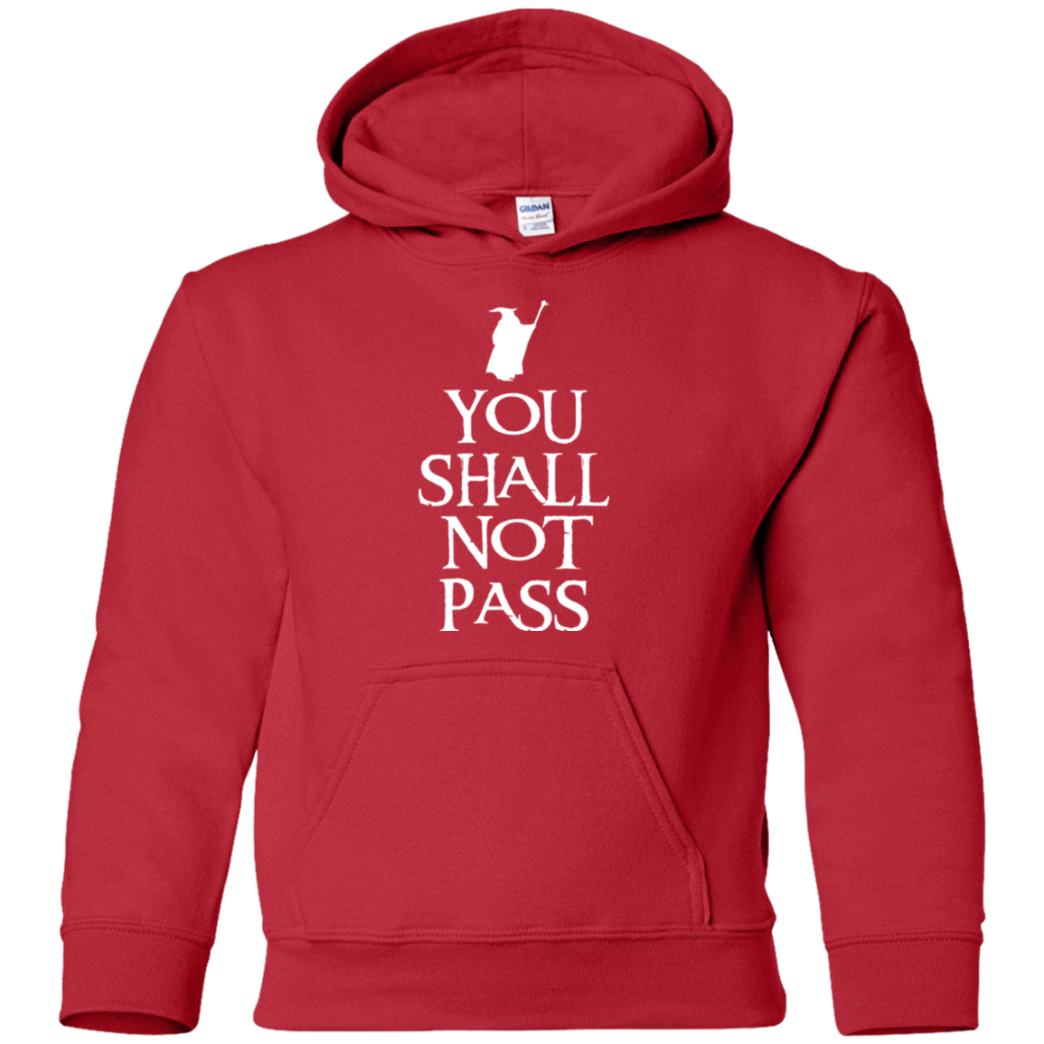 Sweatshirts Red / YS You shall not pass Youth Hoodie