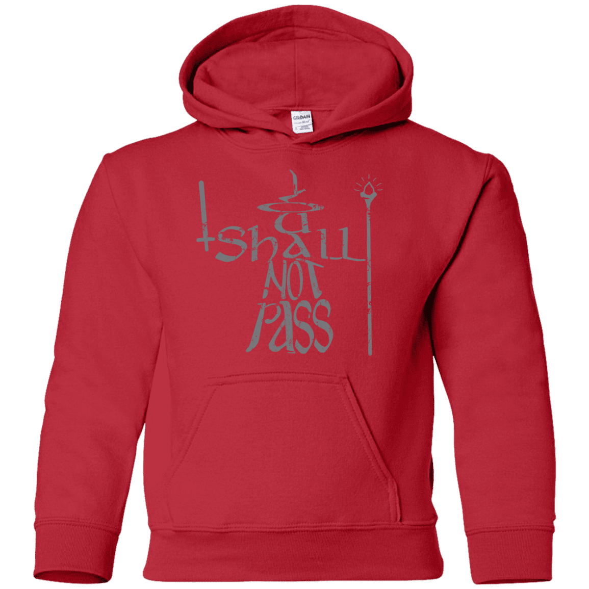 Sweatshirts Red / YS You Shall Not Pass Youth Hoodie