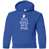 Sweatshirts Royal / YS You shall not pass Youth Hoodie