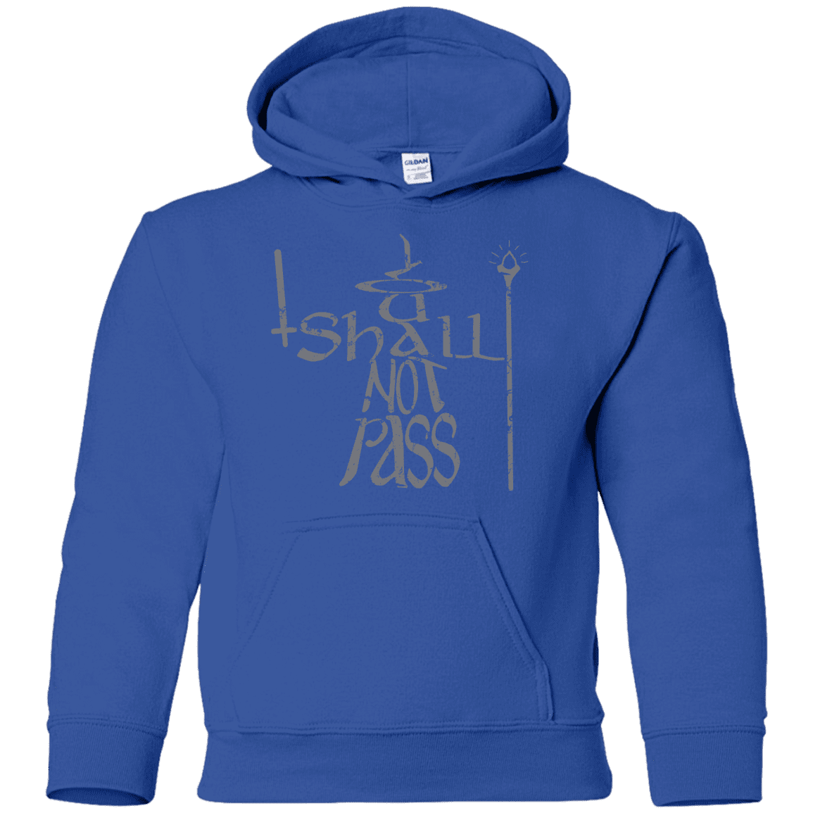 Sweatshirts Royal / YS You Shall Not Pass Youth Hoodie