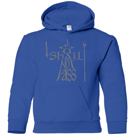 Sweatshirts Royal / YS You Shall Not Pass Youth Hoodie