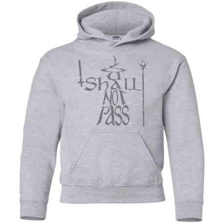 Sweatshirts Sport Grey / YS You Shall Not Pass Youth Hoodie