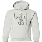 Sweatshirts White / YS You Shall Not Pass Youth Hoodie