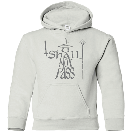 Sweatshirts White / YS You Shall Not Pass Youth Hoodie