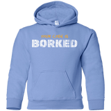 Sweatshirts Carolina Blue / YS Your Code Is Borked Youth Hoodie