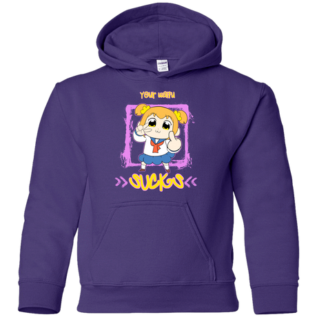 Sweatshirts Purple / YS Your Waifu Youth Hoodie