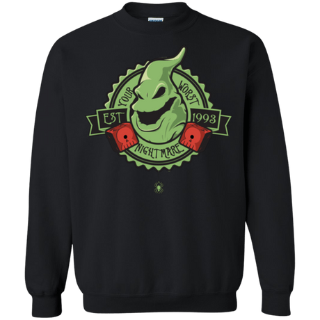 Sweatshirts Black / Small YOUR WORST NIGHTMARE Crewneck Sweatshirt