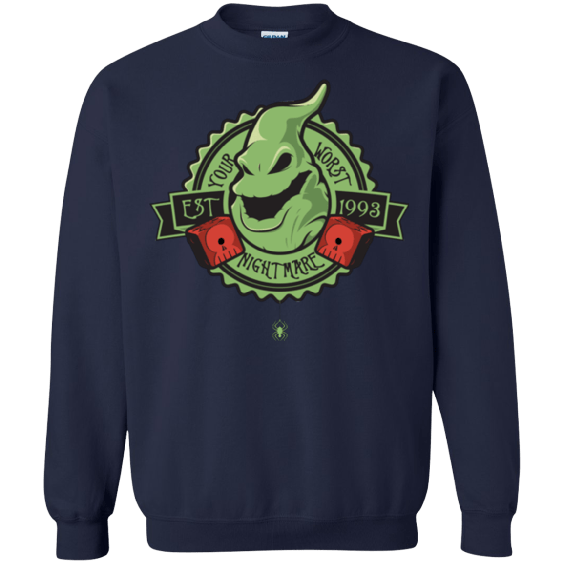 Sweatshirts Navy / Small YOUR WORST NIGHTMARE Crewneck Sweatshirt